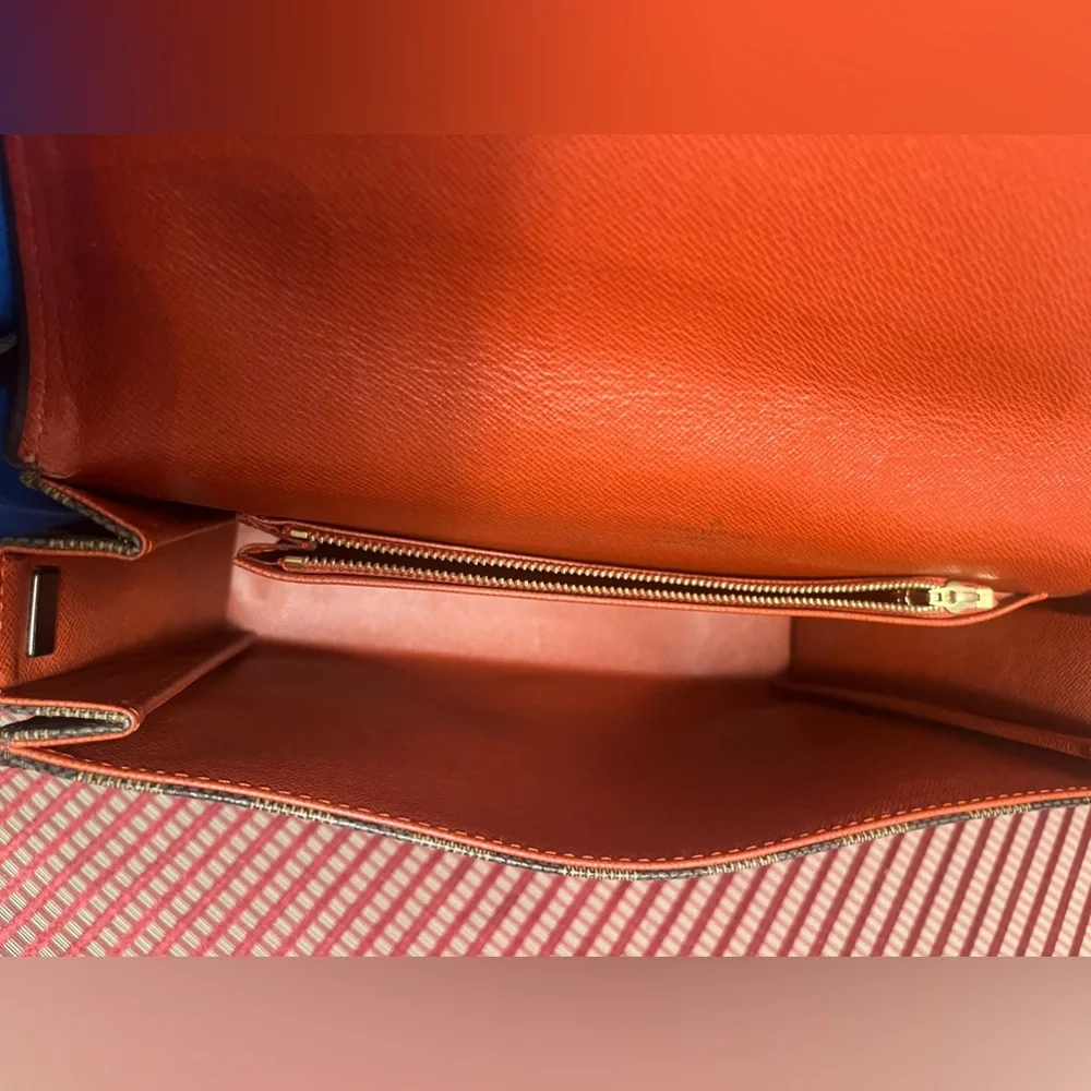Louis Vuitton Damier Ebene Carre Flap Shoulder